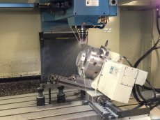 4e as onder hoek op bewerkingscentrum