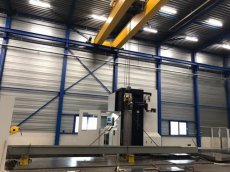 Hoofddraaipunten en heugel brug nabewerken