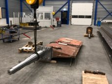 Roeras vernieuwen van vrachtschip